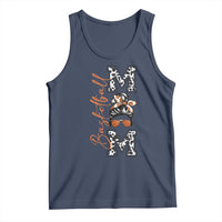 Basketball Mom Tank Top Retro Style Gift For Sports Lover - Wonder Print Shop