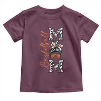 Basketball Mom Toddler T Shirt Retro Style Gift For Sports Lover - Wonder Print Shop