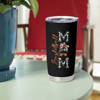Basketball Mom Tumbler Cup Retro Style Gift For Sports Lover