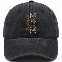 Basketball Mom Washed Cotton Baseball Cap Retro Style Gift For Sports Lover