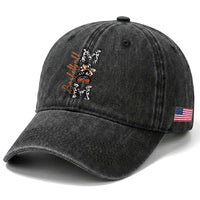 Basketball Mom Washed Cotton Baseball Cap Retro Style Gift For Sports Lover