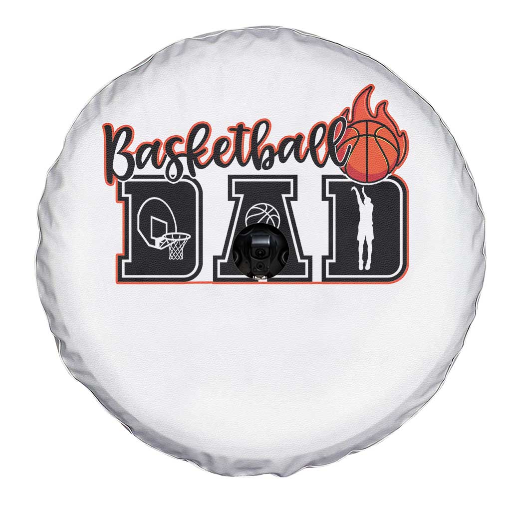 Basketball Dad Spare Tire Cover Gift For Sport Lover - Wonder Print Shop