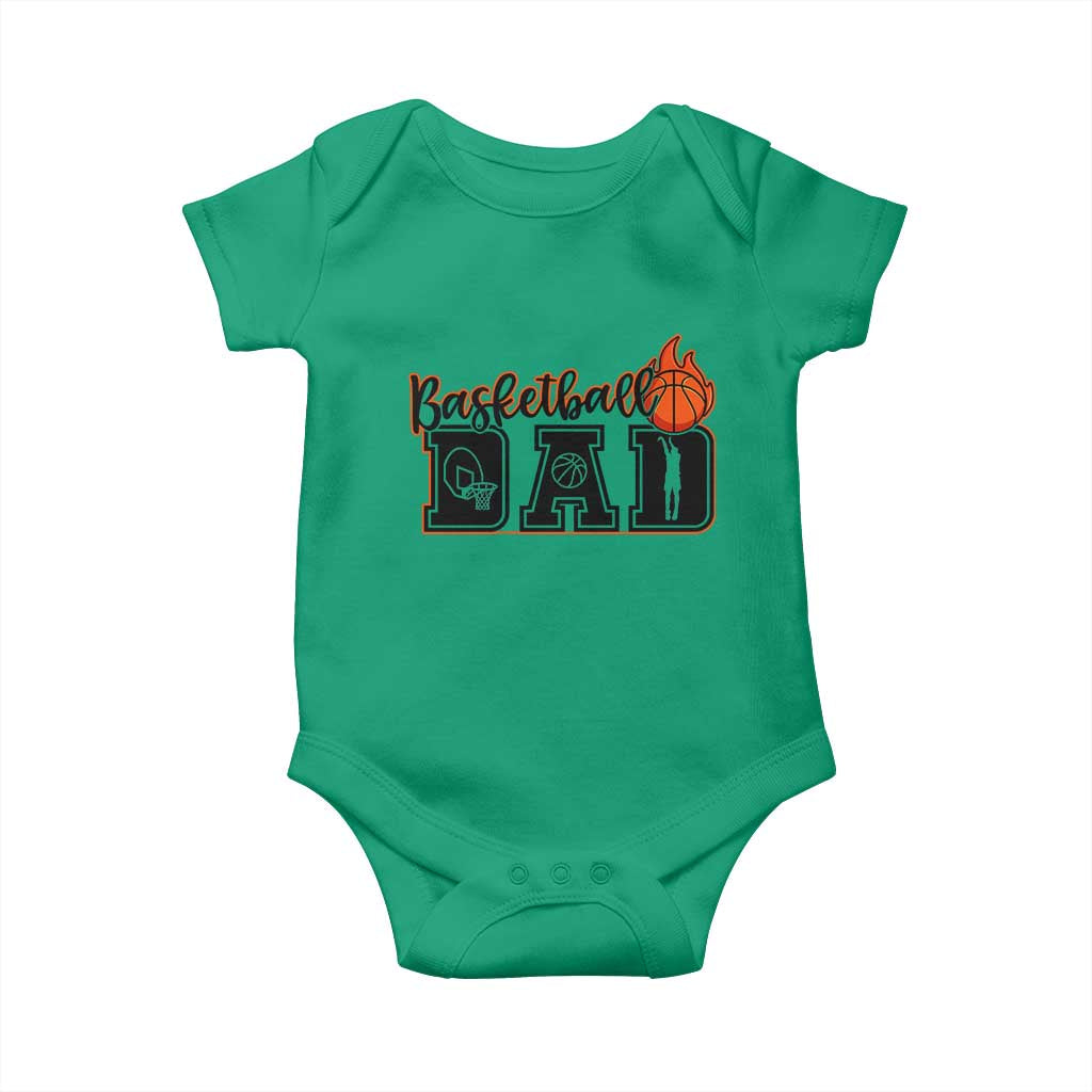 Basketball Dad Baby Onesie Gift For Sport Lover - Wonder Print Shop