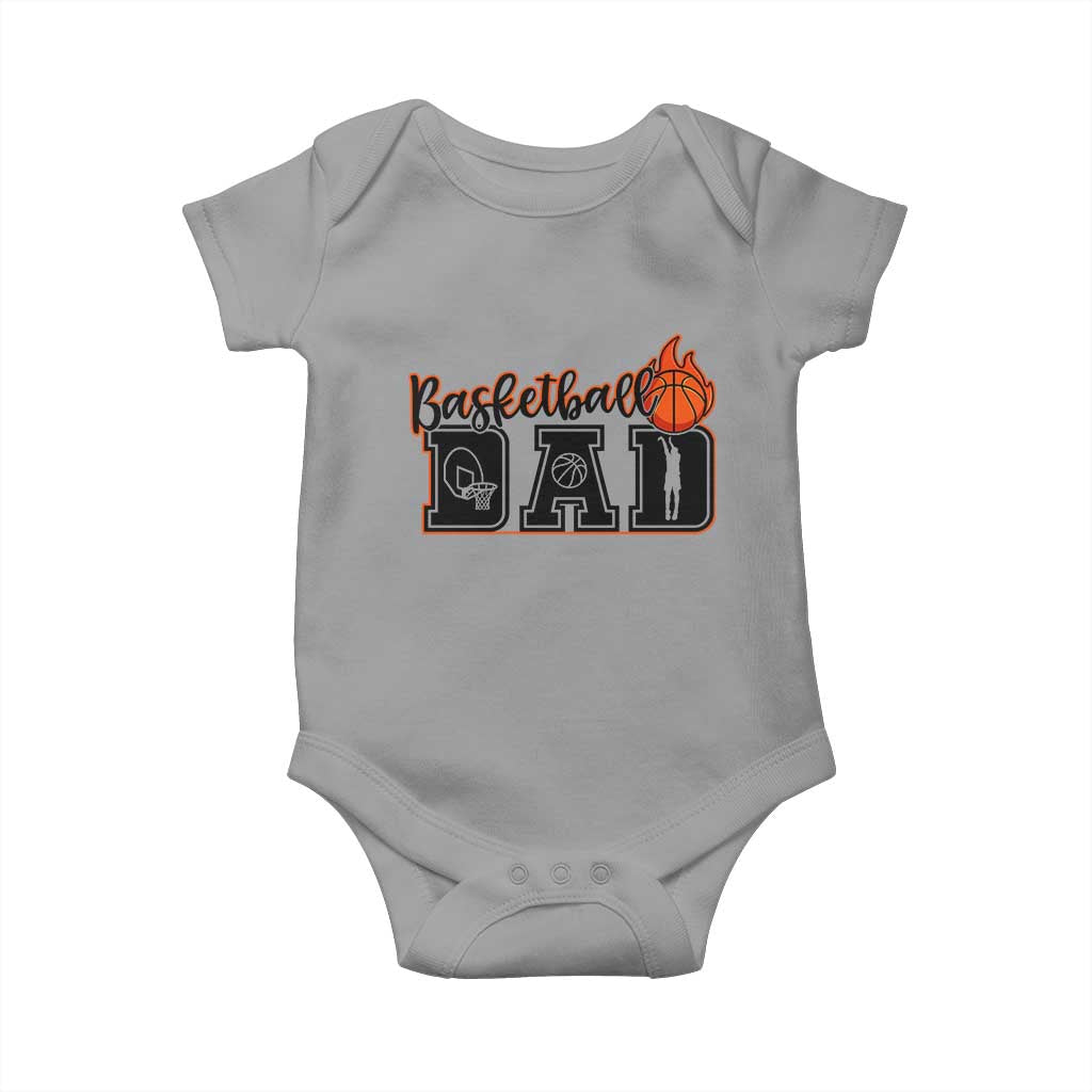Basketball Dad Baby Onesie Gift For Sport Lover - Wonder Print Shop