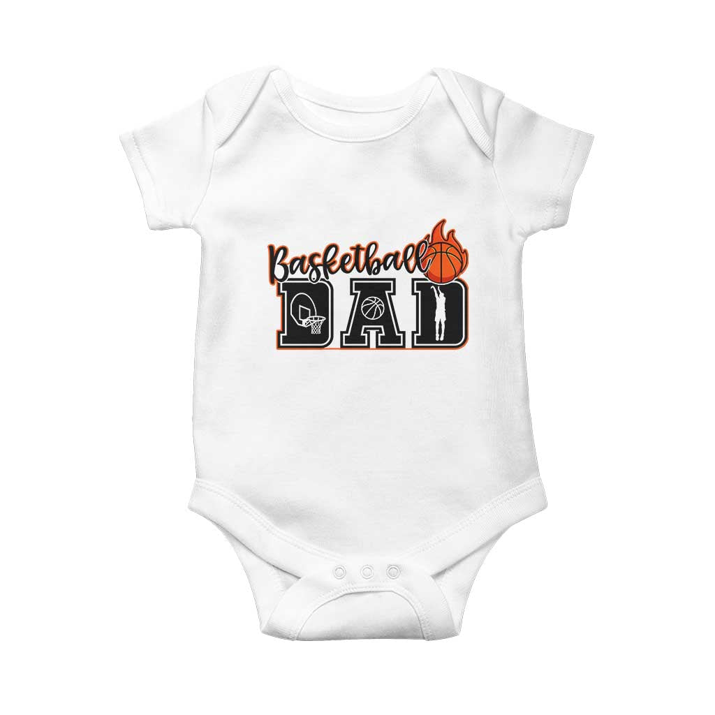 Basketball Dad Baby Onesie Gift For Sport Lover - Wonder Print Shop