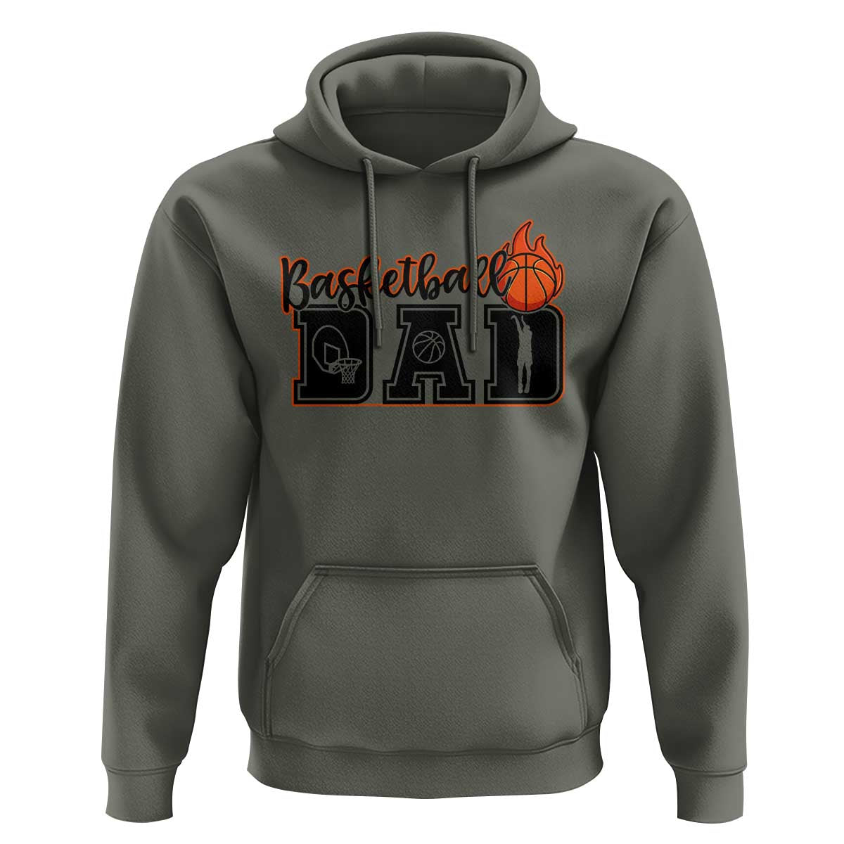 Basketball Dad Hoodie Gift For Sport Lover - Wonder Print Shop