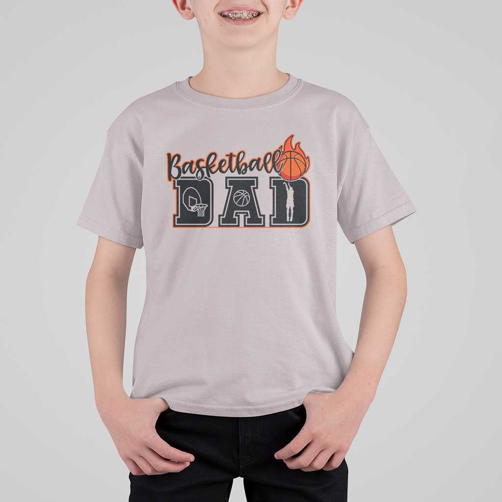 Basketball Dad T Shirt For Kid Gift For Sport Lover - Wonder Print Shop