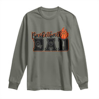 Basketball Dad Long Sleeve Shirt Gift For Sport Lover - Wonder Print Shop
