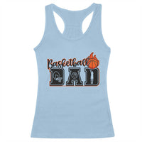 Basketball Dad Racerback Tank Top Gift For Sport Lover - Wonder Print Shop