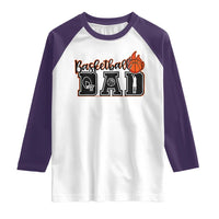 Basketball Dad Raglan Shirt Gift For Sport Lover - Wonder Print Shop