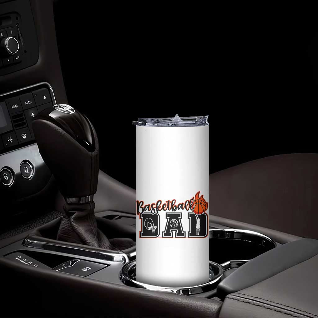 Basketball Dad Skinny Tumbler Gift For Sport Lover