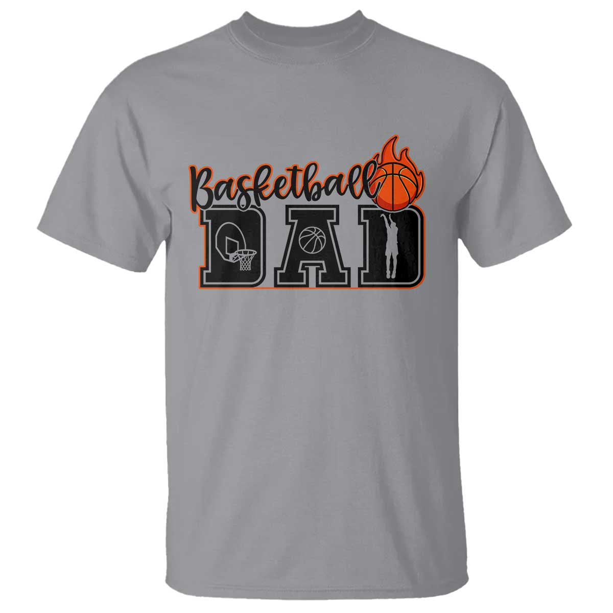 Basketball Dad T Shirt Gift For Sport Lover - Wonder Print Shop