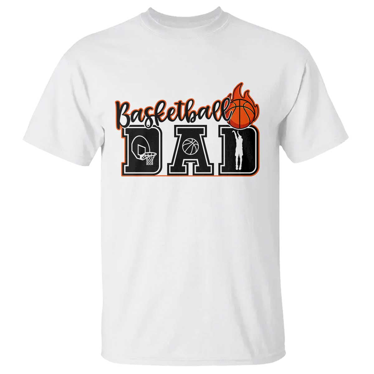 Basketball Dad T Shirt Gift For Sport Lover - Wonder Print Shop