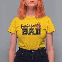 Basketball Dad T Shirt For Women Gift For Sport Lover - Wonder Print Shop