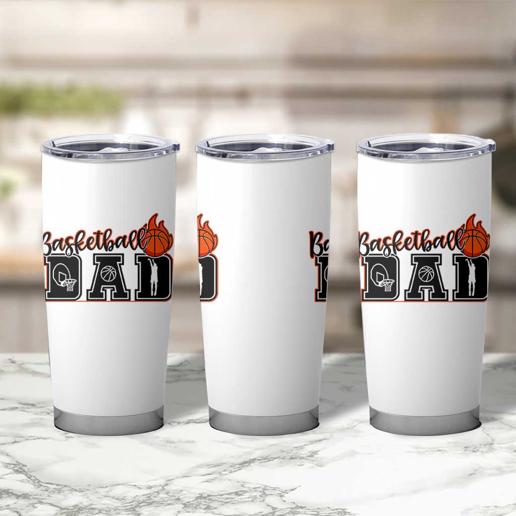 Basketball Dad Tumbler Cup Gift For Sport Lover