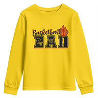 Basketball Dad Youth Sweatshirt Gift For Sport Lover - Wonder Print Shop