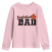 Basketball Dad Youth Sweatshirt Gift For Sport Lover - Wonder Print Shop