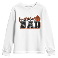 Basketball Dad Youth Sweatshirt Gift For Sport Lover - Wonder Print Shop