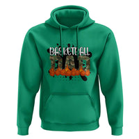Basketball Dad Hoodie Camouflage Flame Graphic For Sport Lover - Wonder Print Shop