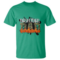 Basketball Dad T Shirt Camouflage Flame Graphic For Sport Lover - Wonder Print Shop