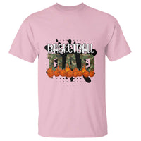 Basketball Dad T Shirt Camouflage Flame Graphic For Sport Lover - Wonder Print Shop