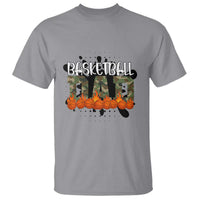 Basketball Dad T Shirt Camouflage Flame Graphic For Sport Lover - Wonder Print Shop