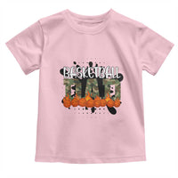 Basketball Dad Toddler T Shirt Camouflage Flame Graphic For Sport Lover - Wonder Print Shop