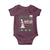 Funny Christmas Basketball Snowmen Baby Onesie Hoops For The Holidays Ugly Sweater - Wonder Print Shop
