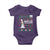Funny Christmas Basketball Snowmen Baby Onesie Hoops For The Holidays Ugly Sweater - Wonder Print Shop