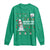 Funny Christmas Basketball Snowmen Long Sleeve Shirt Hoops For The Holidays Ugly Sweater - Wonder Print Shop