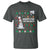 Funny Christmas Basketball Snowmen T Shirt Hoops For The Holidays Ugly Sweater - Wonder Print Shop