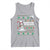 Funny Christmas Basketball Snowmen Tank Top Hoops For The Holidays Ugly Sweater - Wonder Print Shop