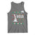 Funny Christmas Basketball Snowmen Tank Top Hoops For The Holidays Ugly Sweater - Wonder Print Shop