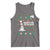 Funny Christmas Basketball Snowmen Tank Top Hoops For The Holidays Ugly Sweater - Wonder Print Shop