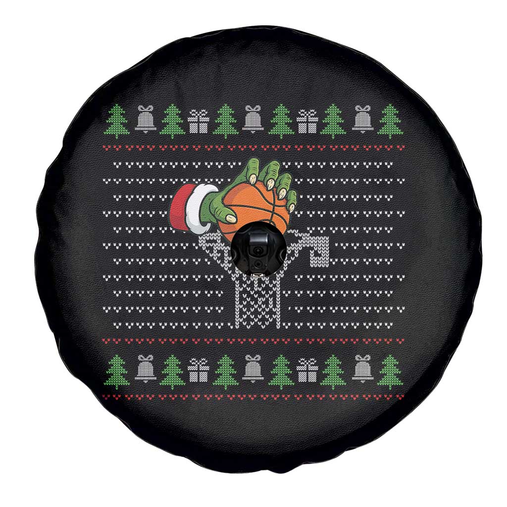 Funny Zombie Hand Basketball Christmas Gift Spare Tire Cover - Wonder Print Shop