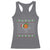 Funny Zombie Hand Basketball Christmas Gift Racerback Tank Top - Wonder Print Shop