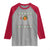 Funny Zombie Hand Basketball Christmas Gift Raglan Shirt - Wonder Print Shop