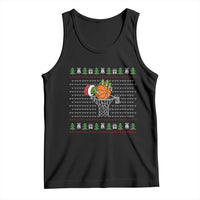 Funny Zombie Hand Basketball Christmas Gift Tank Top - Wonder Print Shop