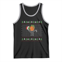 Funny Zombie Hand Basketball Christmas Gift Tank Top - Wonder Print Shop
