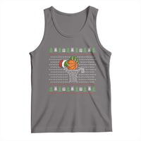 Funny Zombie Hand Basketball Christmas Gift Tank Top - Wonder Print Shop
