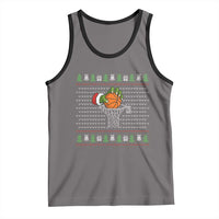 Funny Zombie Hand Basketball Christmas Gift Tank Top - Wonder Print Shop