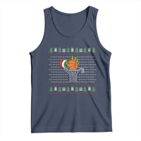 Funny Zombie Hand Basketball Christmas Gift Tank Top - Wonder Print Shop