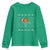 Funny Zombie Hand Basketball Christmas Gift Youth Sweatshirt - Wonder Print Shop