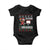 Seasons Swishes Baby Onesie Funny Gingerbread Basketball Christmas Gift - Wonder Print Shop