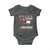Seasons Swishes Baby Onesie Funny Gingerbread Basketball Christmas Gift - Wonder Print Shop