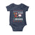 Seasons Swishes Baby Onesie Funny Gingerbread Basketball Christmas Gift - Wonder Print Shop