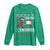 Seasons Swishes Long Sleeve Shirt Funny Gingerbread Basketball Christmas Gift - Wonder Print Shop