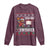Seasons Swishes Long Sleeve Shirt Funny Gingerbread Basketball Christmas Gift - Wonder Print Shop