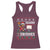 Seasons Swishes Racerback Tank Top Funny Gingerbread Basketball Christmas Gift - Wonder Print Shop