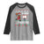 Seasons Swishes Raglan Shirt Funny Gingerbread Basketball Christmas Gift - Wonder Print Shop